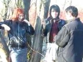 Русские кроссдрессеры 14 За городом с трансами